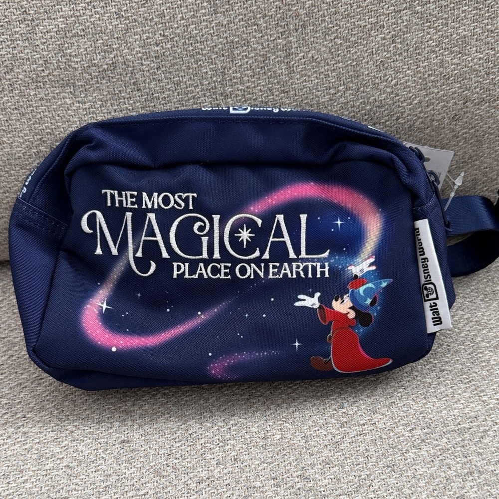 Disney Navy Magical Sorcerer Mickey Fanny Pack